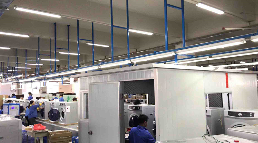 金環(huán)電器如何保證客戶收到的滾筒干衣機(jī)運(yùn)行時(shí)無異響？