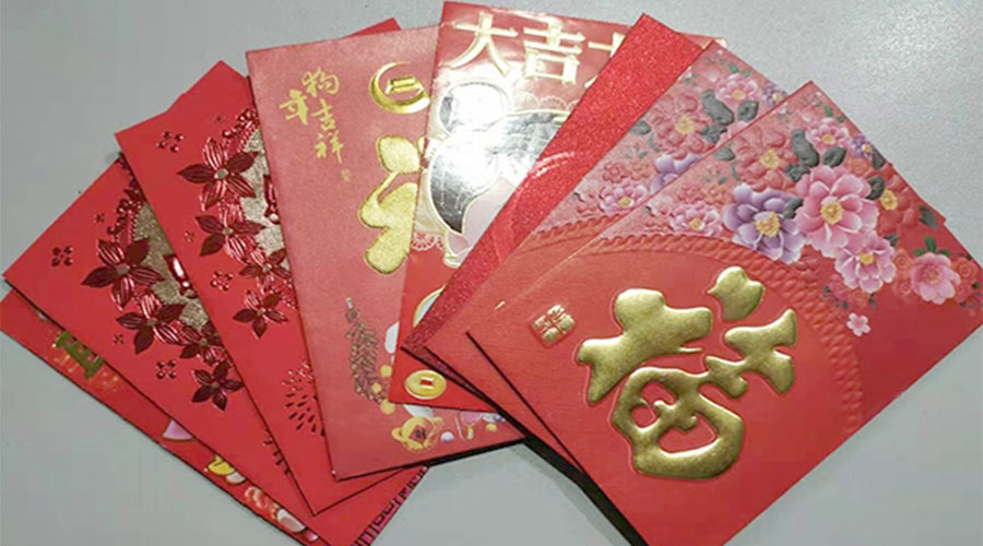 開工好彩頭！金環(huán)電器銷售部為員工派發(fā)開工紅包！